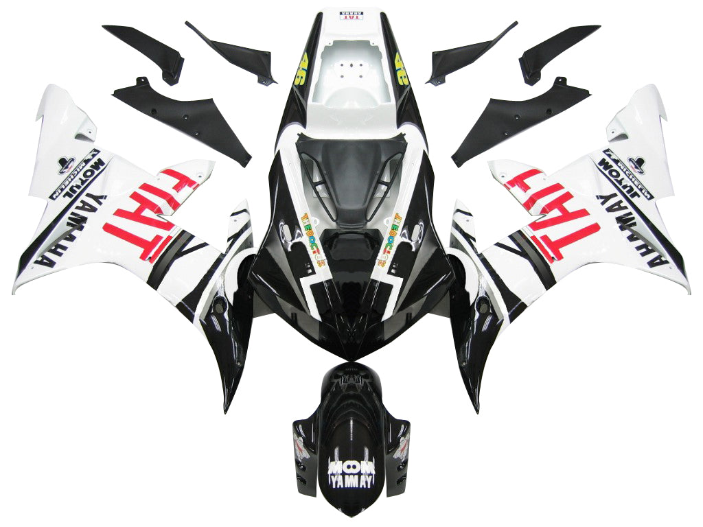 2002-2003 Yamaha R1 Black&Blue Kit