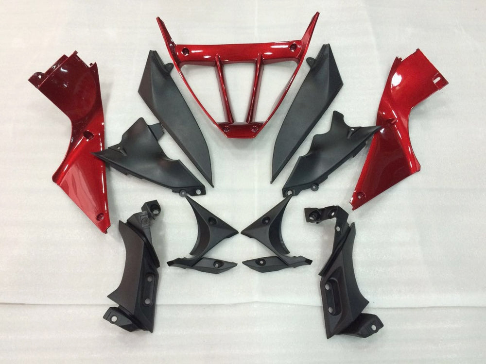 2004-2006 Yamaha YZF-R1 Red White Racing Fairings Generic