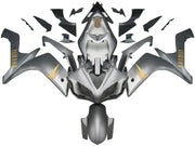 2007-2008 Yamaha YZF-R1 Silver Matte Racing Fairings Generic