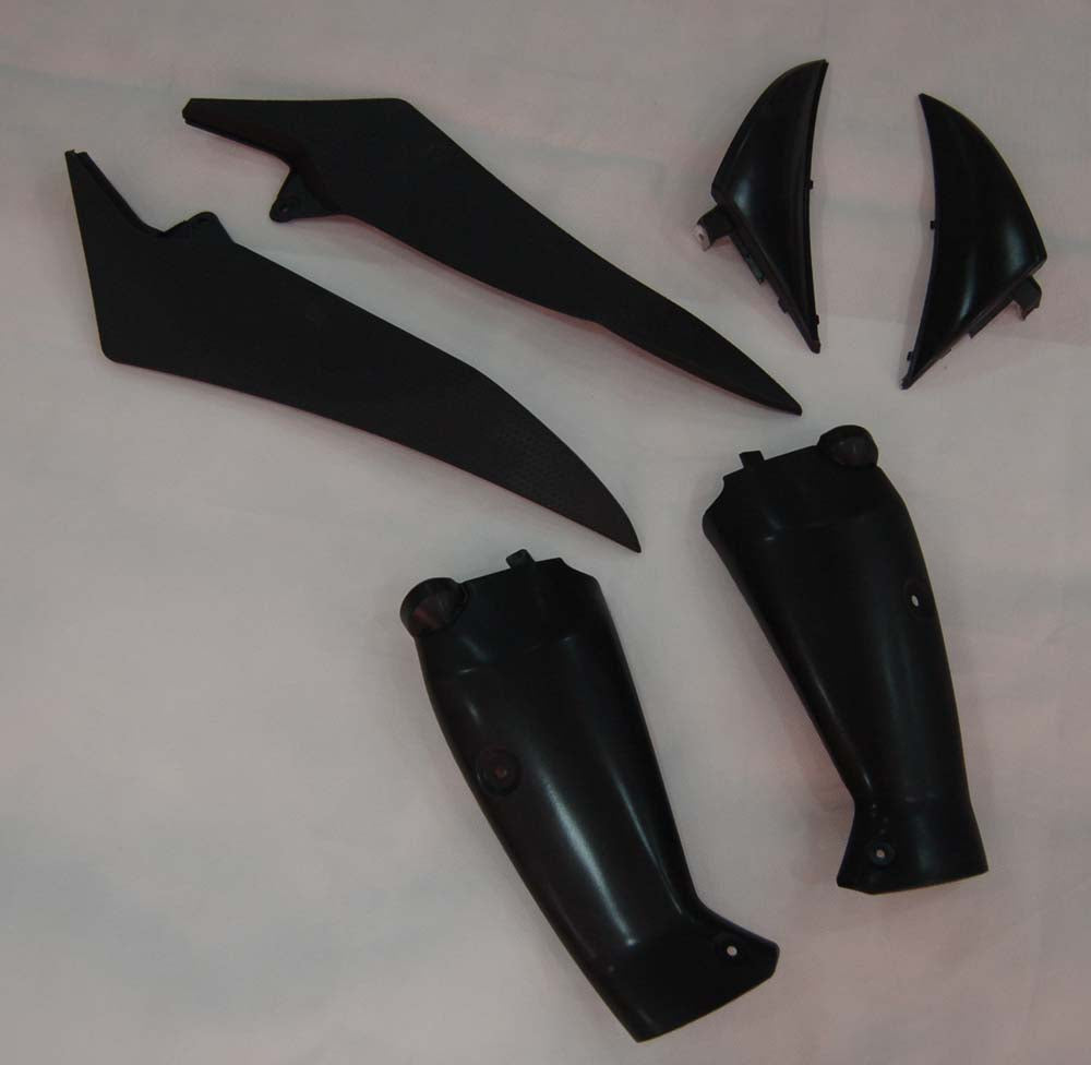2009-2011 Yamaha YZF-R1 Black Matte Racing Fairings Generic