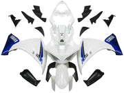 2009-2011 Yamaha YZF-R1 White Blue Black Racing Fairings Generic