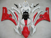 2006-2007 Yamaha YZF-R6 Fairings White Red Michelin R6 Racing Generic