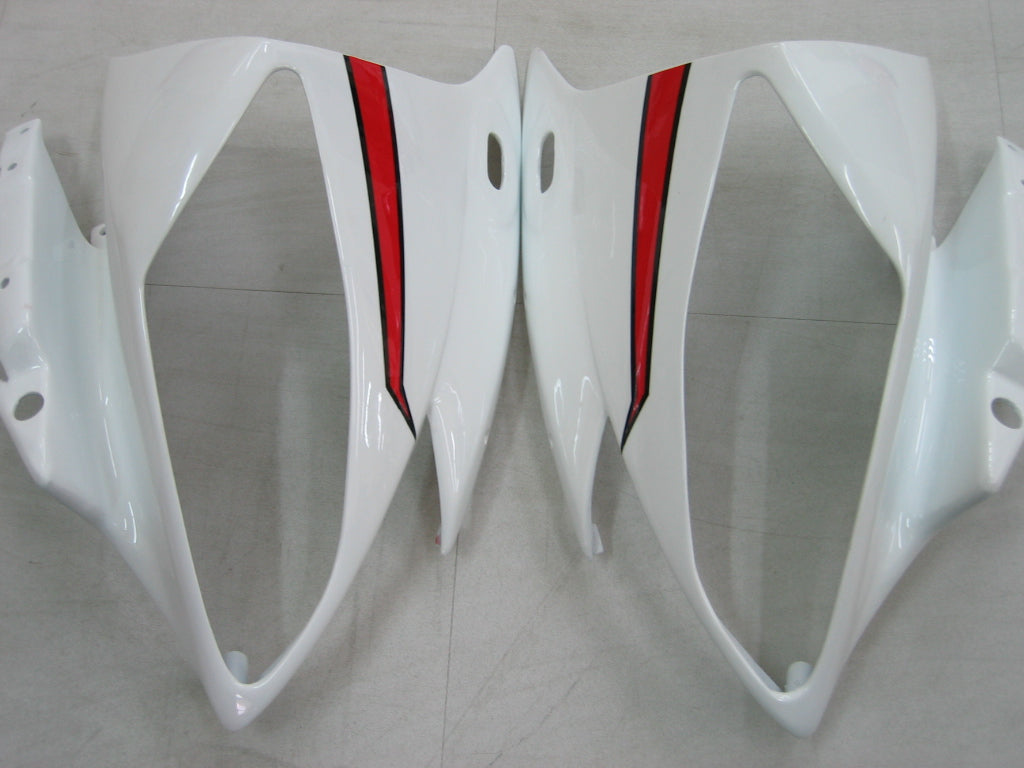2006-2007 Yamaha YZF-R6 Fairings White Red Michelin R6 Racing Generic