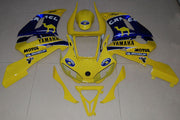 1998-2002 Yamaha YZF-R6 Yellow Blue Camel Racing Fairings Generic