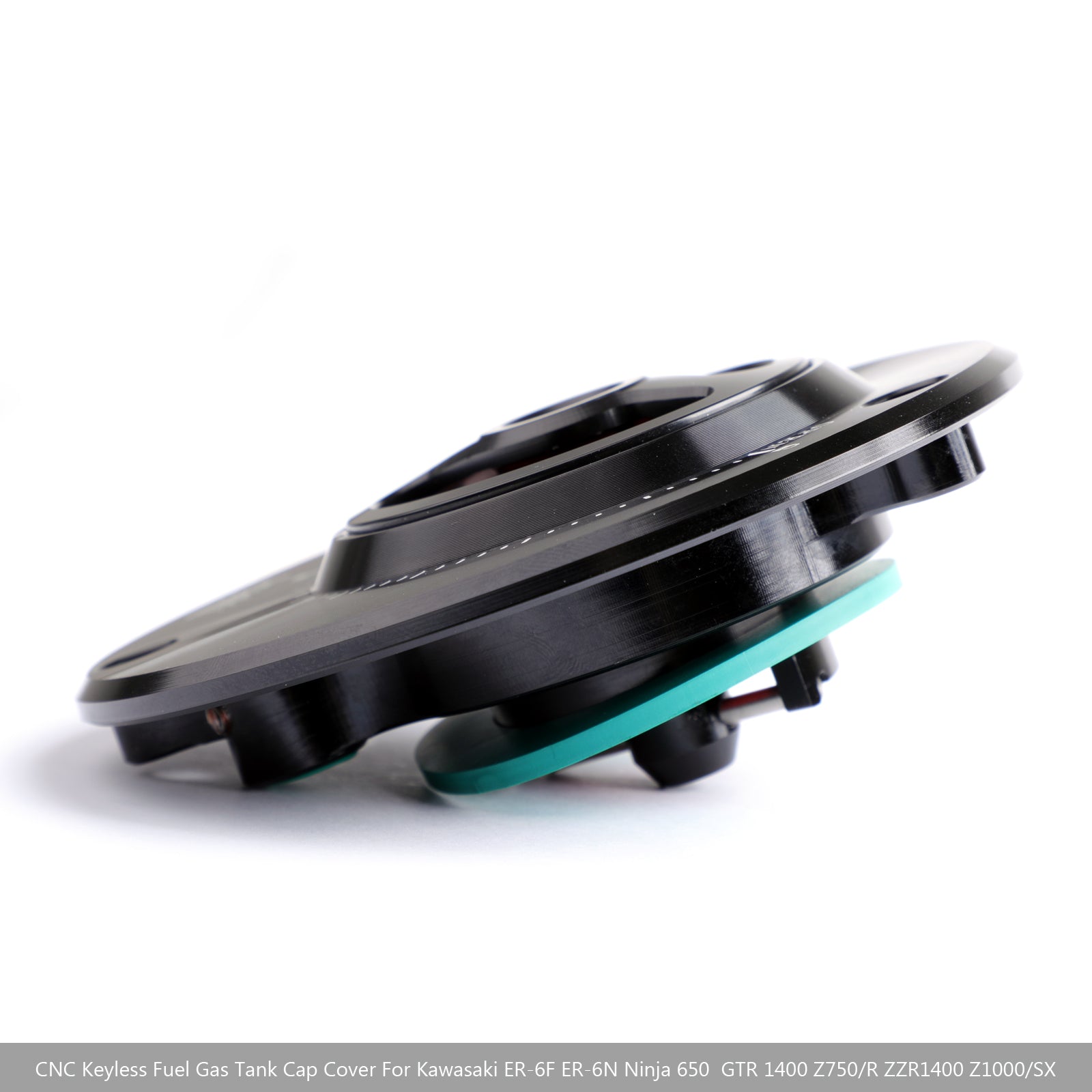 Quick Release Fuel Gas Cap For Kawasaki ZX-6R ZX636 ZX10R Ninja 650R 2004-2016