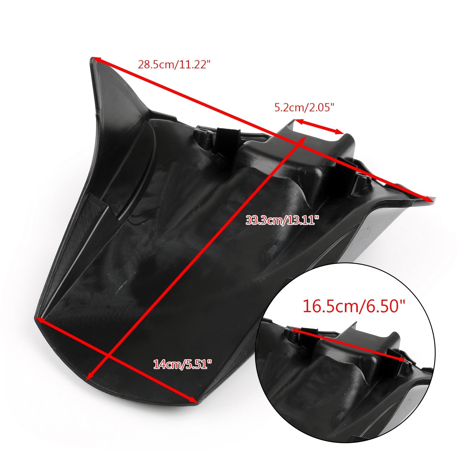 2008-2011 Honda CBR1000RR 1000 ABS Rear Hugger Fender Mudguard Generic