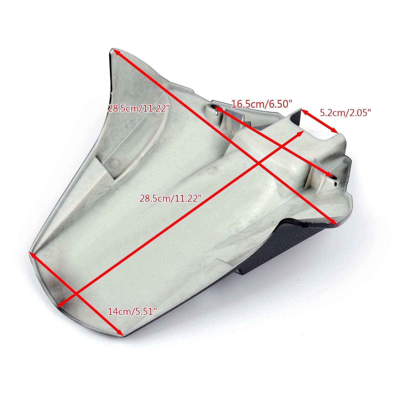 2008-2011 Honda CBR1000RR 1000 ABS Rear Hugger Fender Mudguard Generic