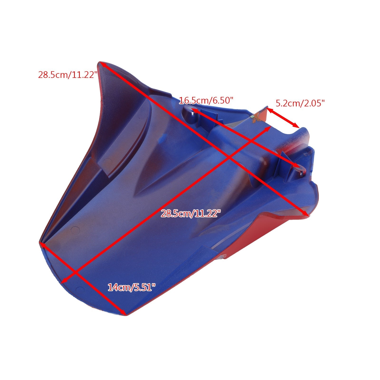 2008-2011 Honda CBR1000RR 1000 ABS Rear Hugger Fender Mudguard Generic