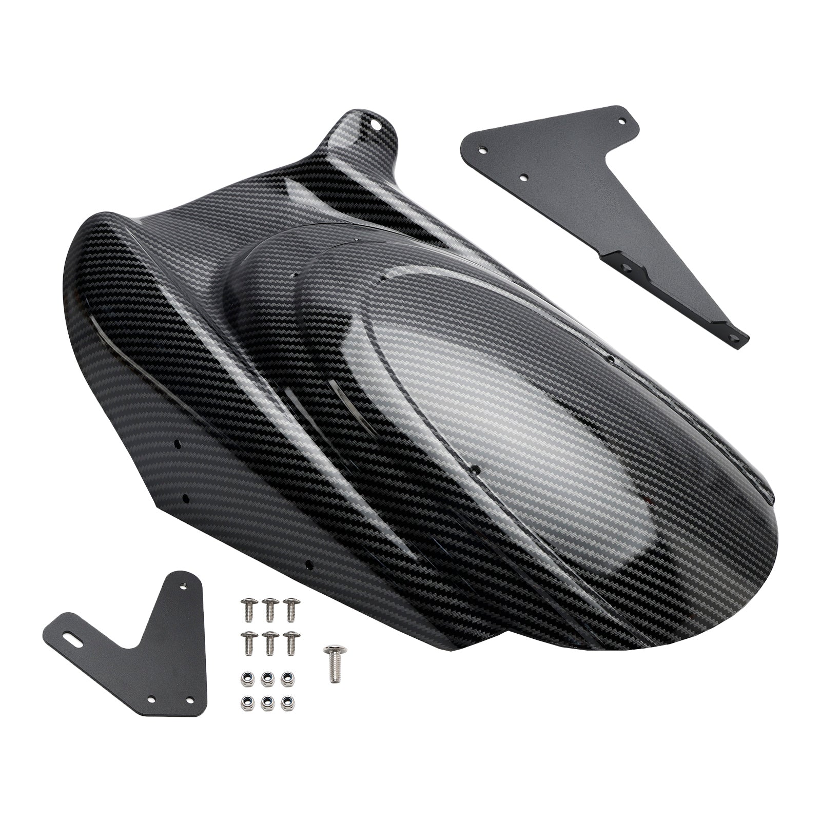 2015-2019 KAWASAKI VERSYS 650 KLE650 Rear Hugger Fender Mudguard Carbon Generic