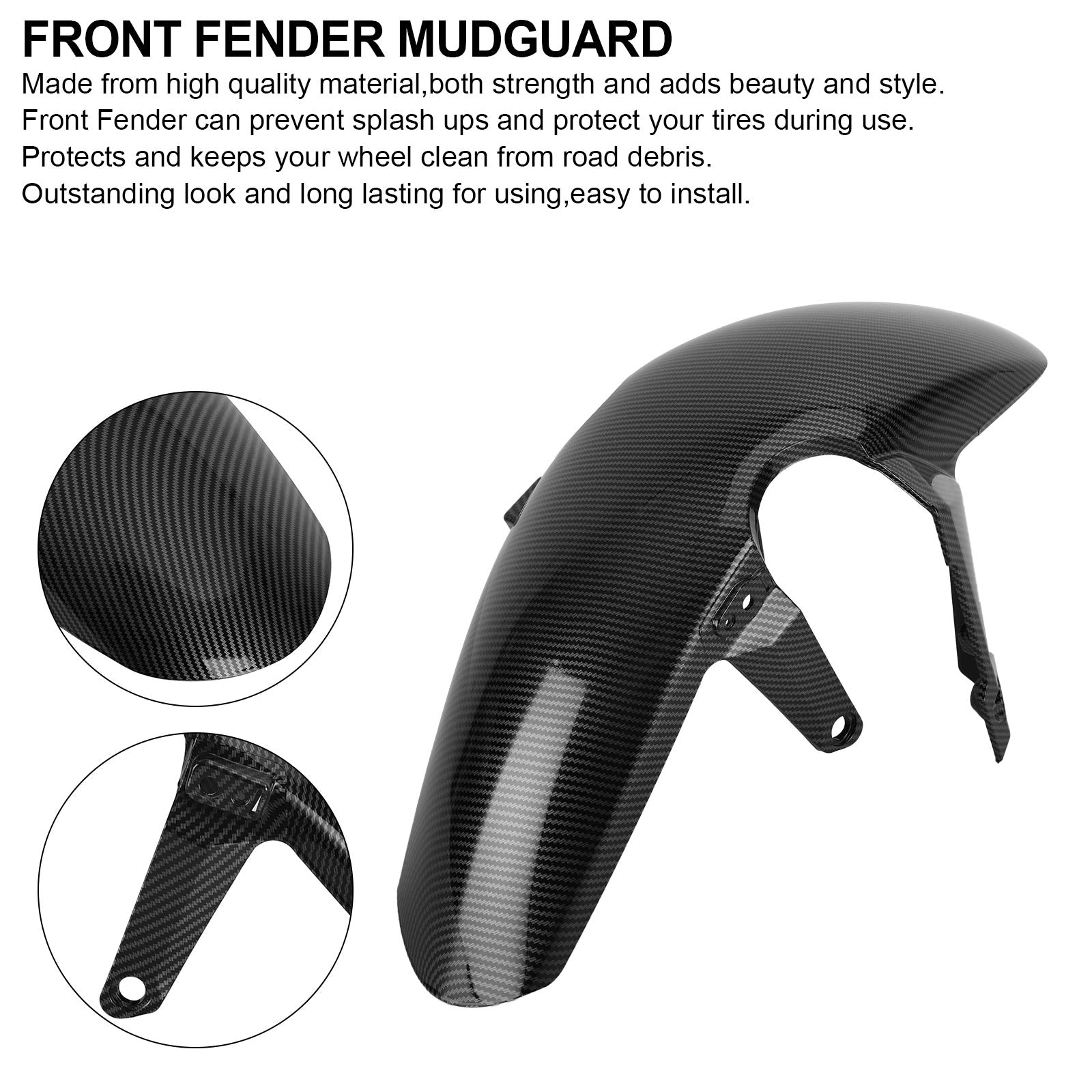 2019-2021 Honda CB650R / CBR650R ABS Front Fender Mudguard