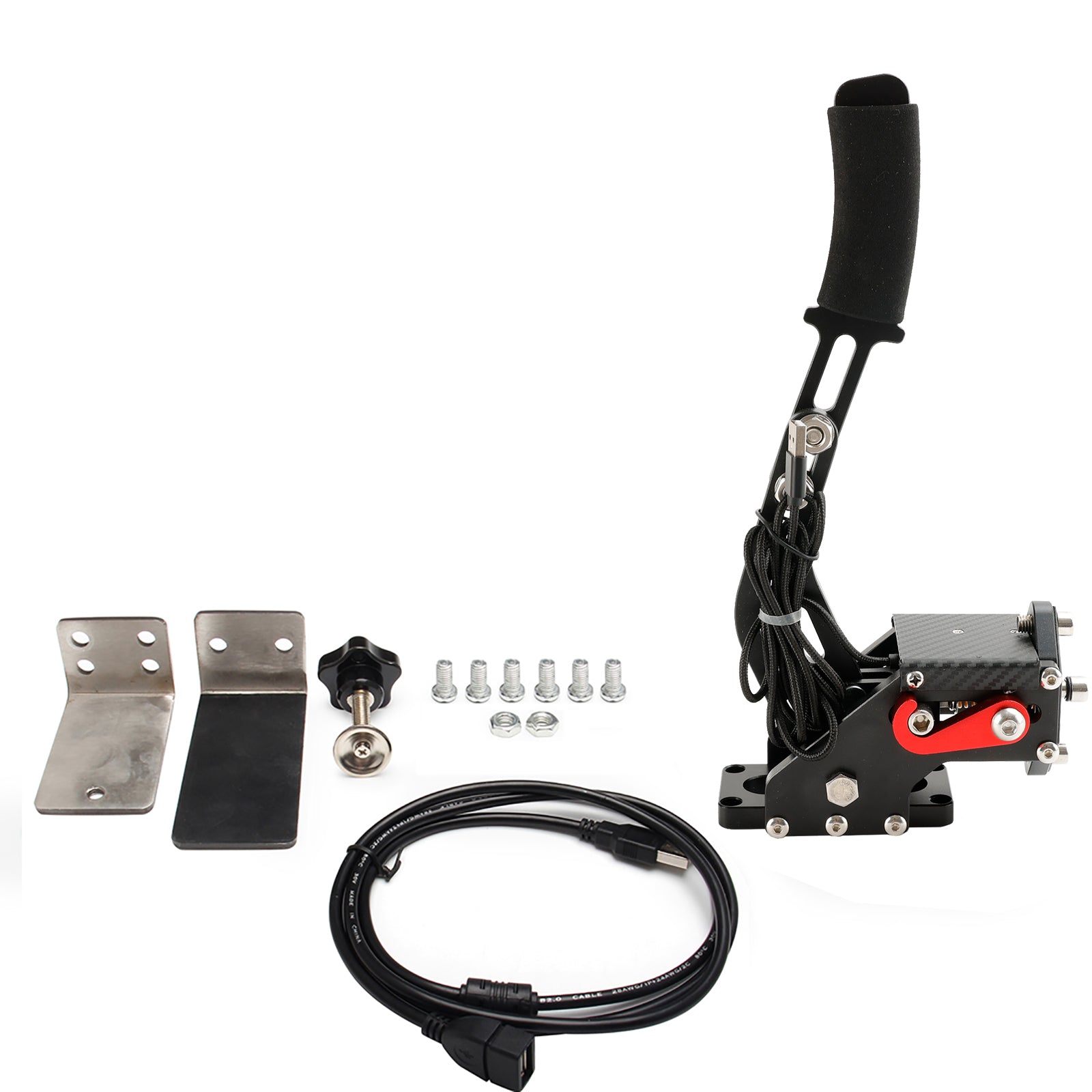 Racing Games Handbrake USB3.0 Kits for Steering Wheel Stand G29 G920 PC Black
