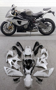 2009-2014 BMW S1000RR Silver Metallic Bodywork Fairing ABS Injection Molding 2# Generic