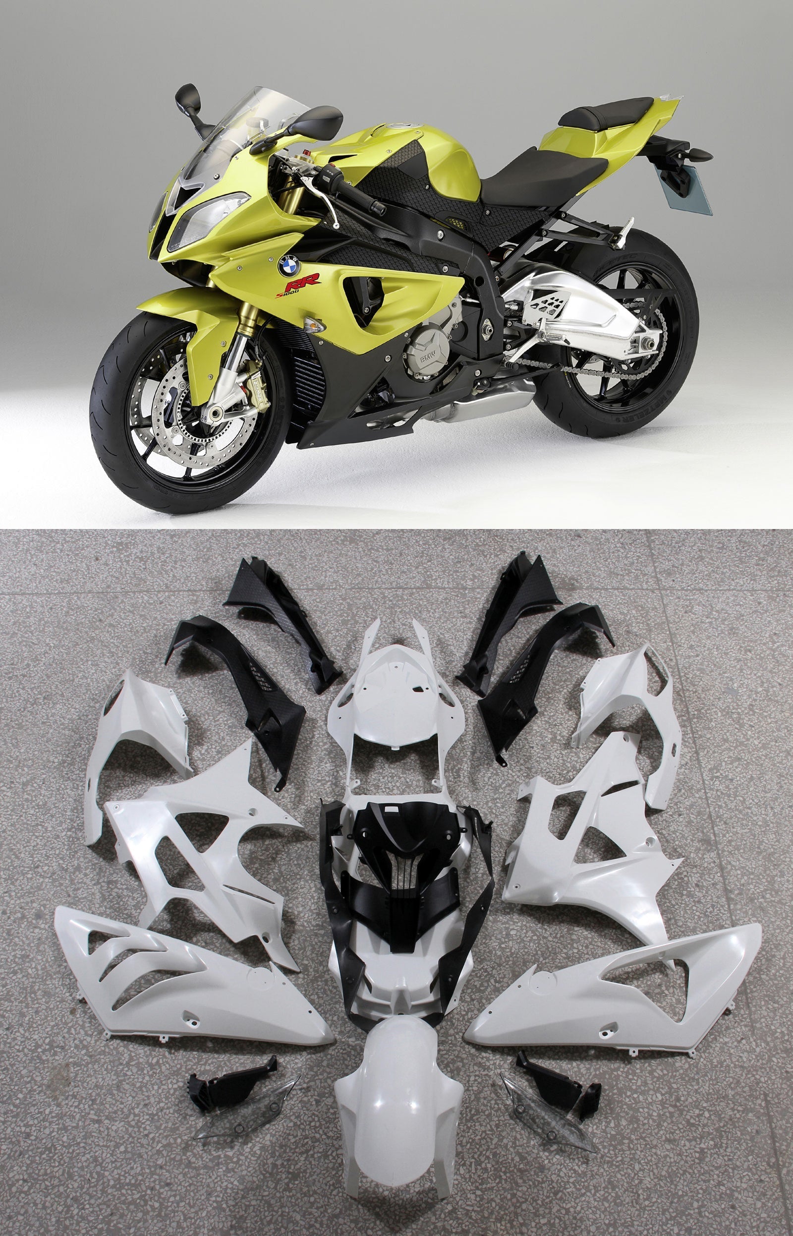 2009-2014 BMW S1000RR Bodywork Fairing ABS Injection Molding 5# Generic
