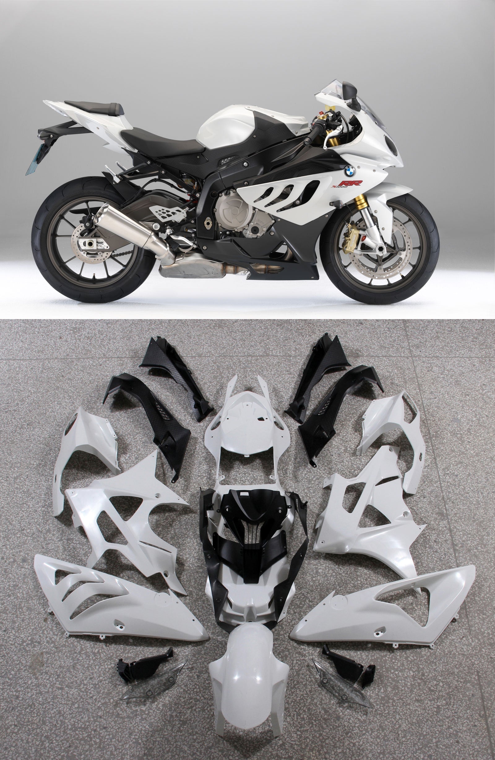 2009-2014 BMW S1000RR Bodywork Fairing ABS Injection Molding 7# Generic