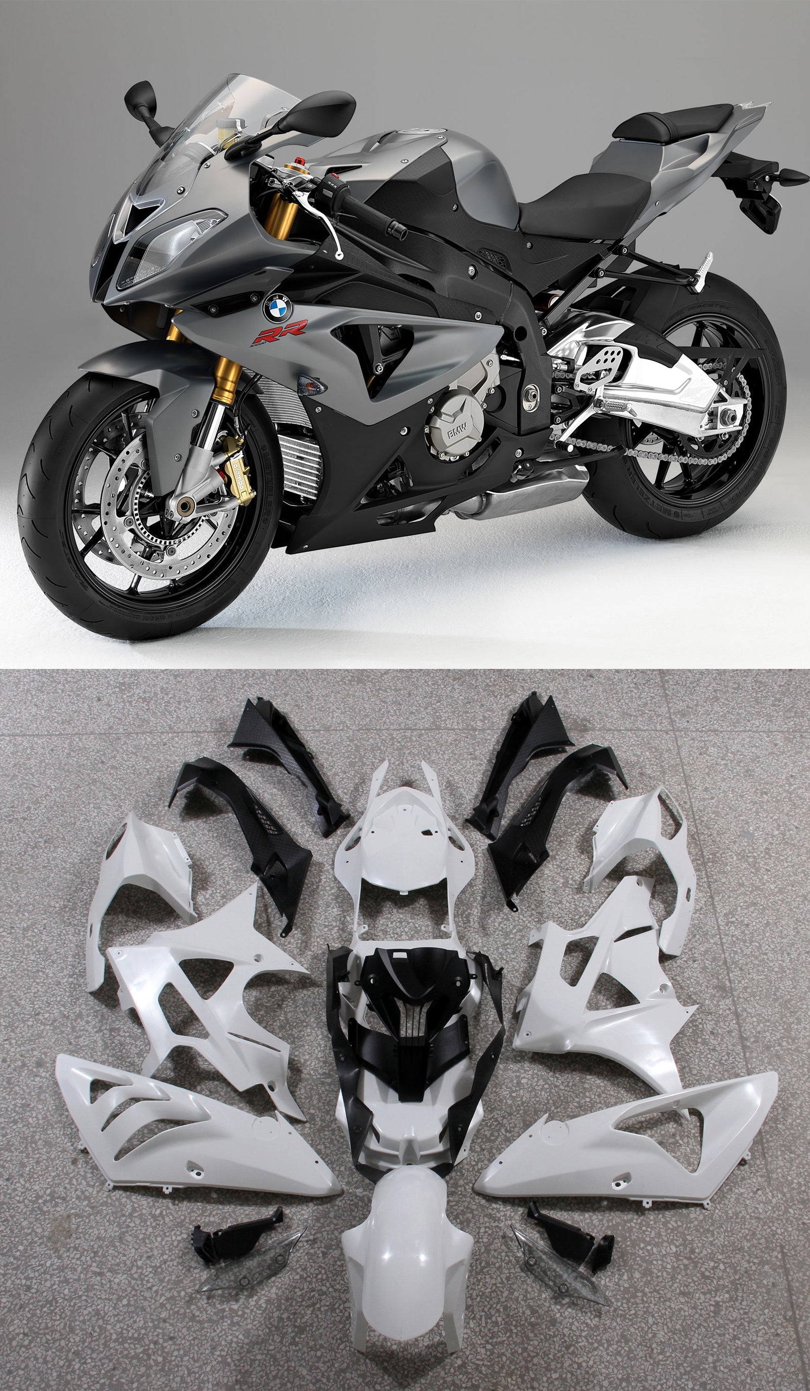 2009-2014 BMW S1000RR Bodywork Fairing ABS Injection Molding 11# Generic