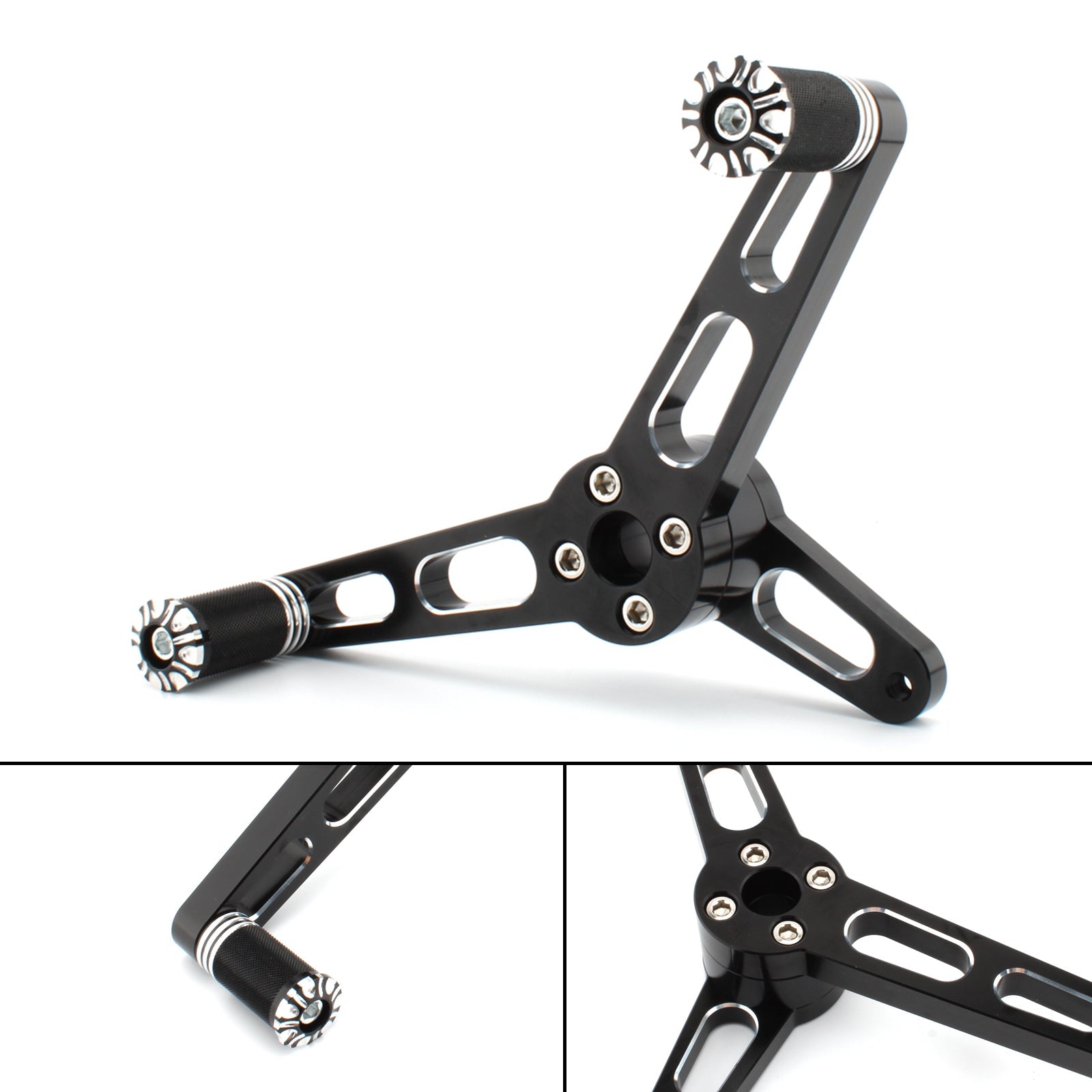 Motorcycle Pedal With Gearshift Lever Chrome A Fit For Sportster 883 1200 04-07