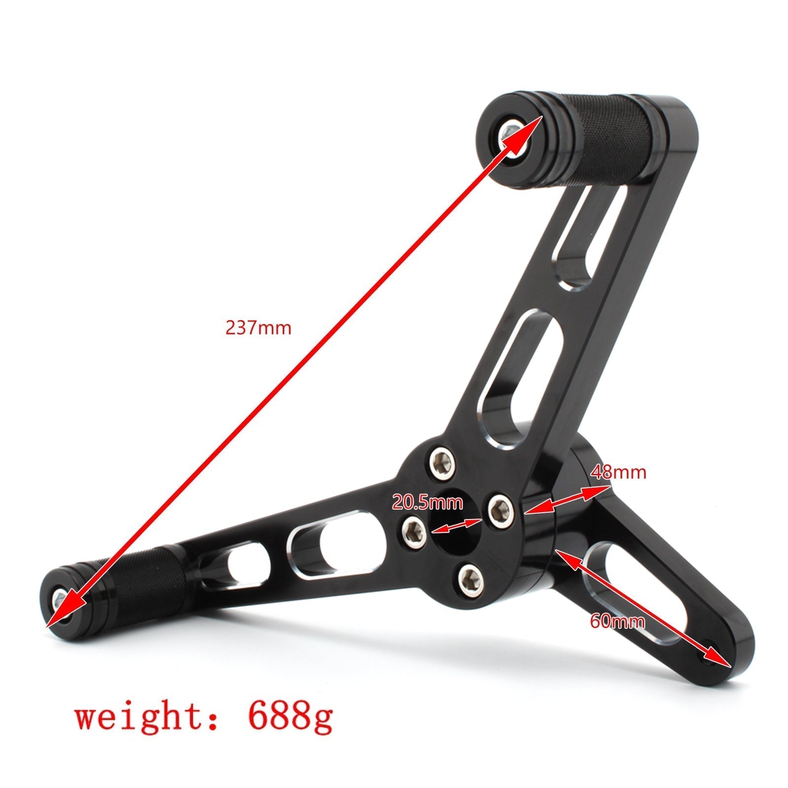 Motorcycle Pedal With Gearshift Lever Chrome A Fit For Sportster 883 1200 04-07