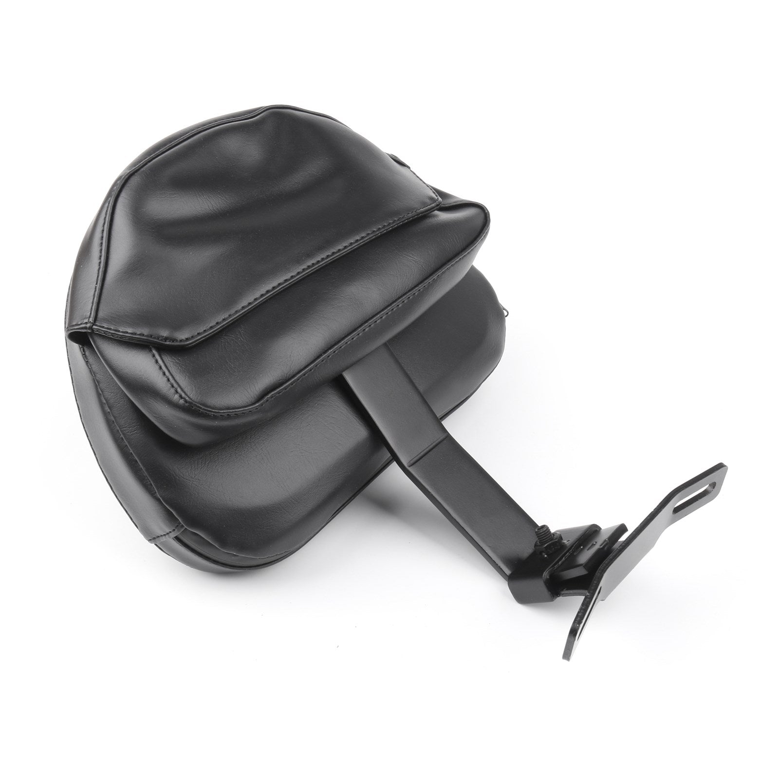 2007-2017 Adjustable Driver Rider Backrest Pad For Harley Fatboy Heritage Softail Generic