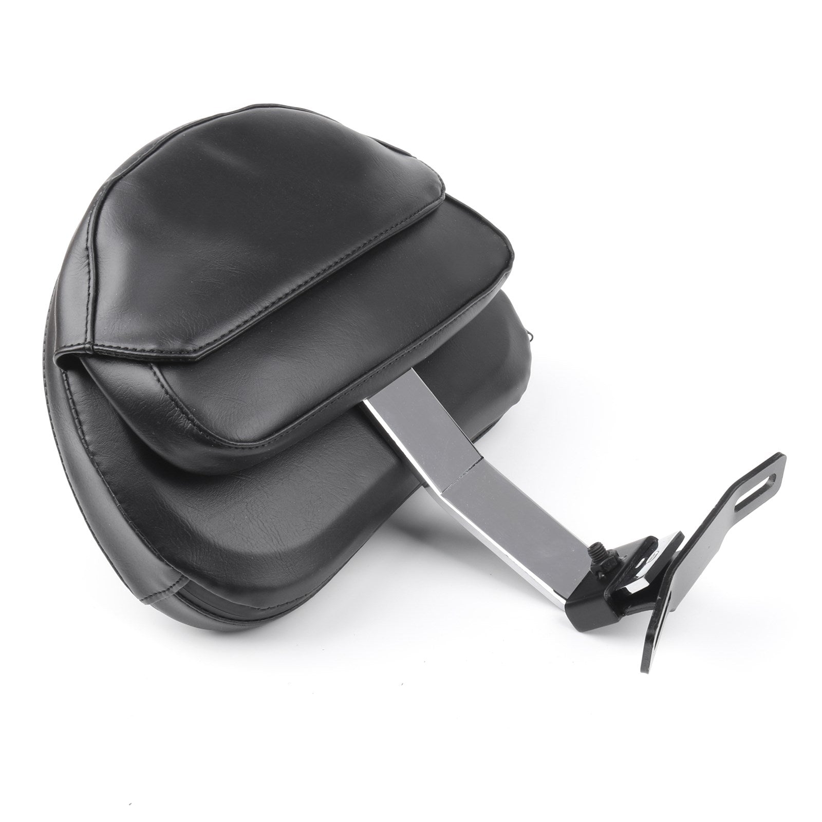 2007-2017 Adjustable Driver Rider Backrest Pad For Harley Fatboy Heritage Softail Generic