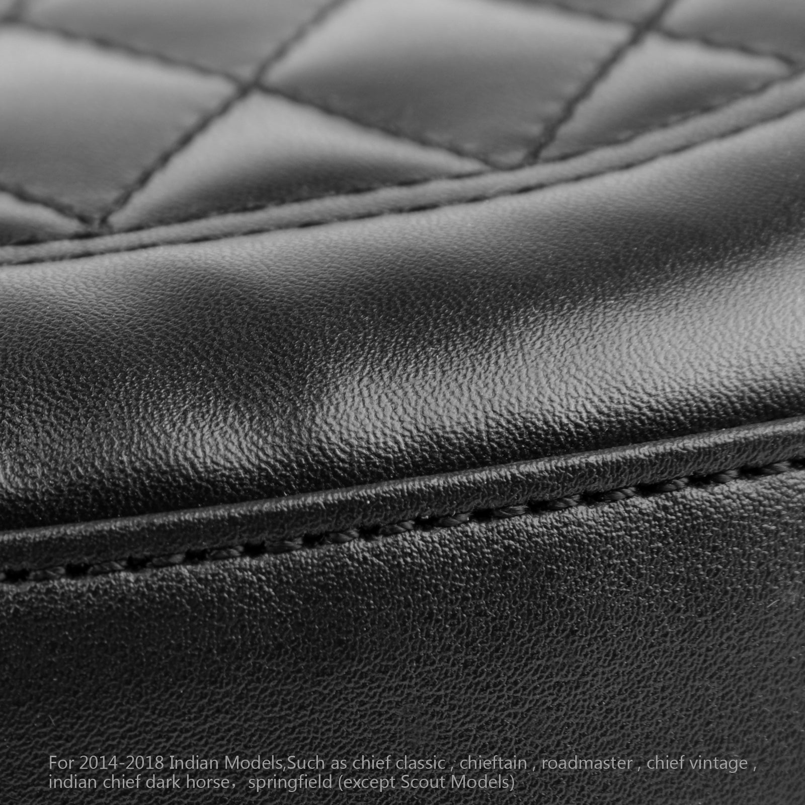 2014-2018 Indian Models | Such as chief classic | chieftain | roadmaster | chief vintage Plug-In Driver Backrest + Mounting Kit Generic