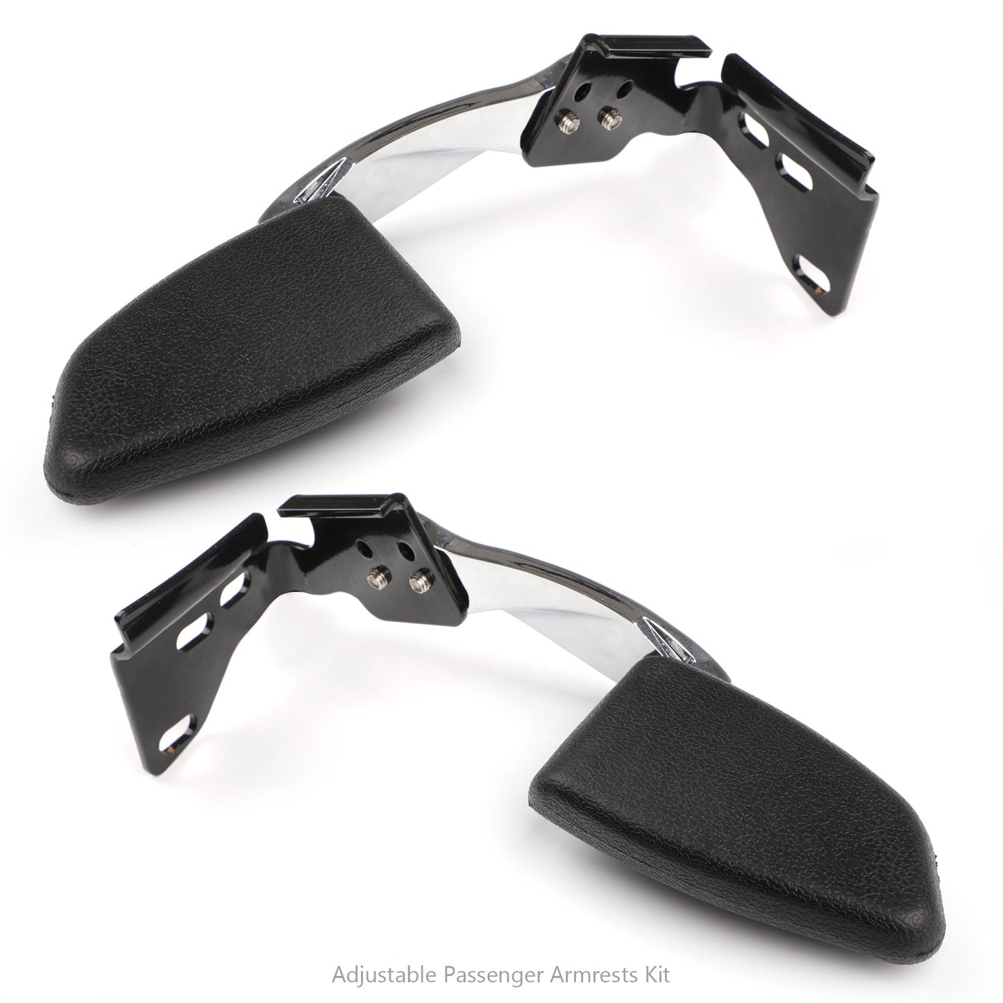 97-13 Touring Electra Glide Road King Generic Stealth Passenger Armrests For