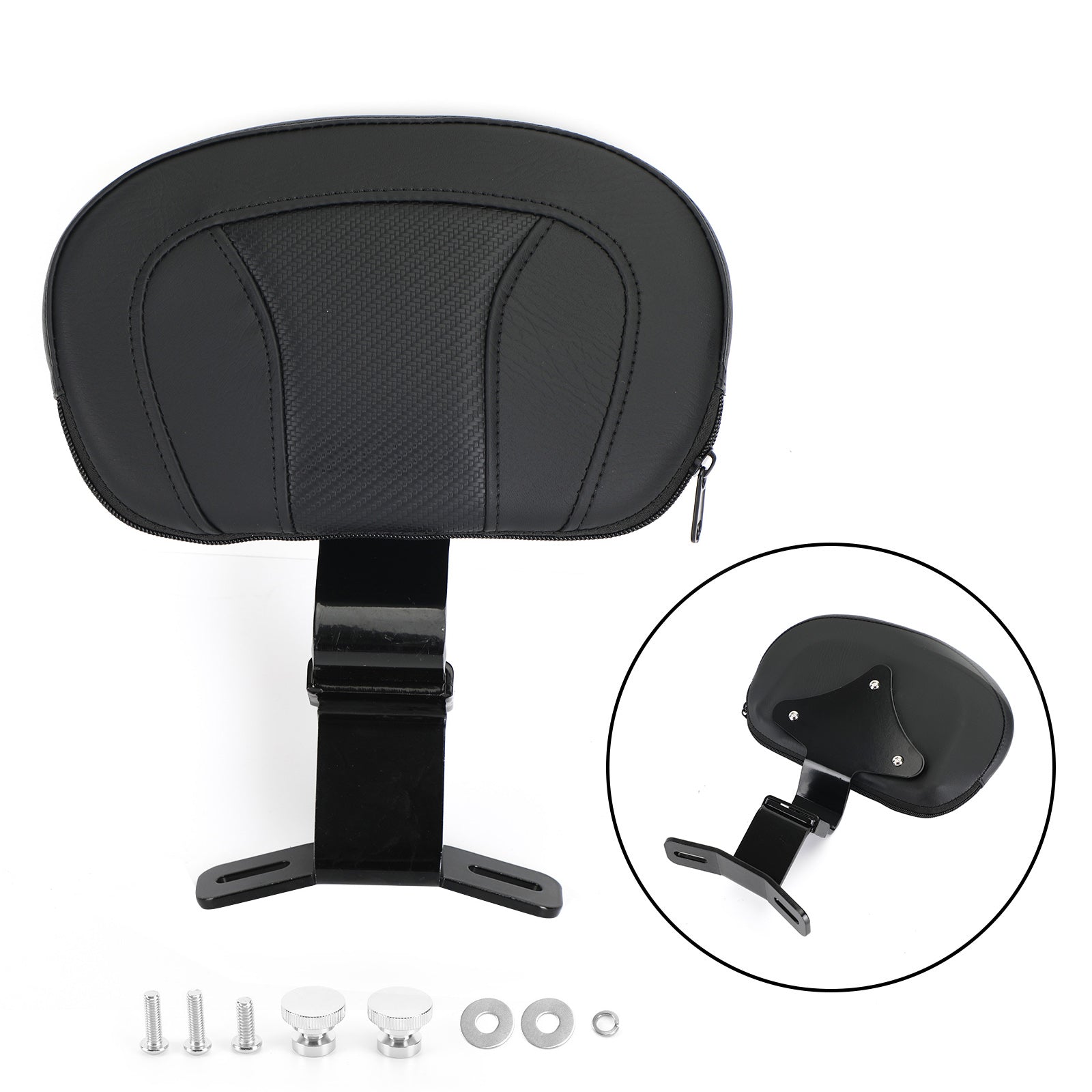 2009-2021 Touring CVO Street Glide Road King Driver Backrest pad Generic