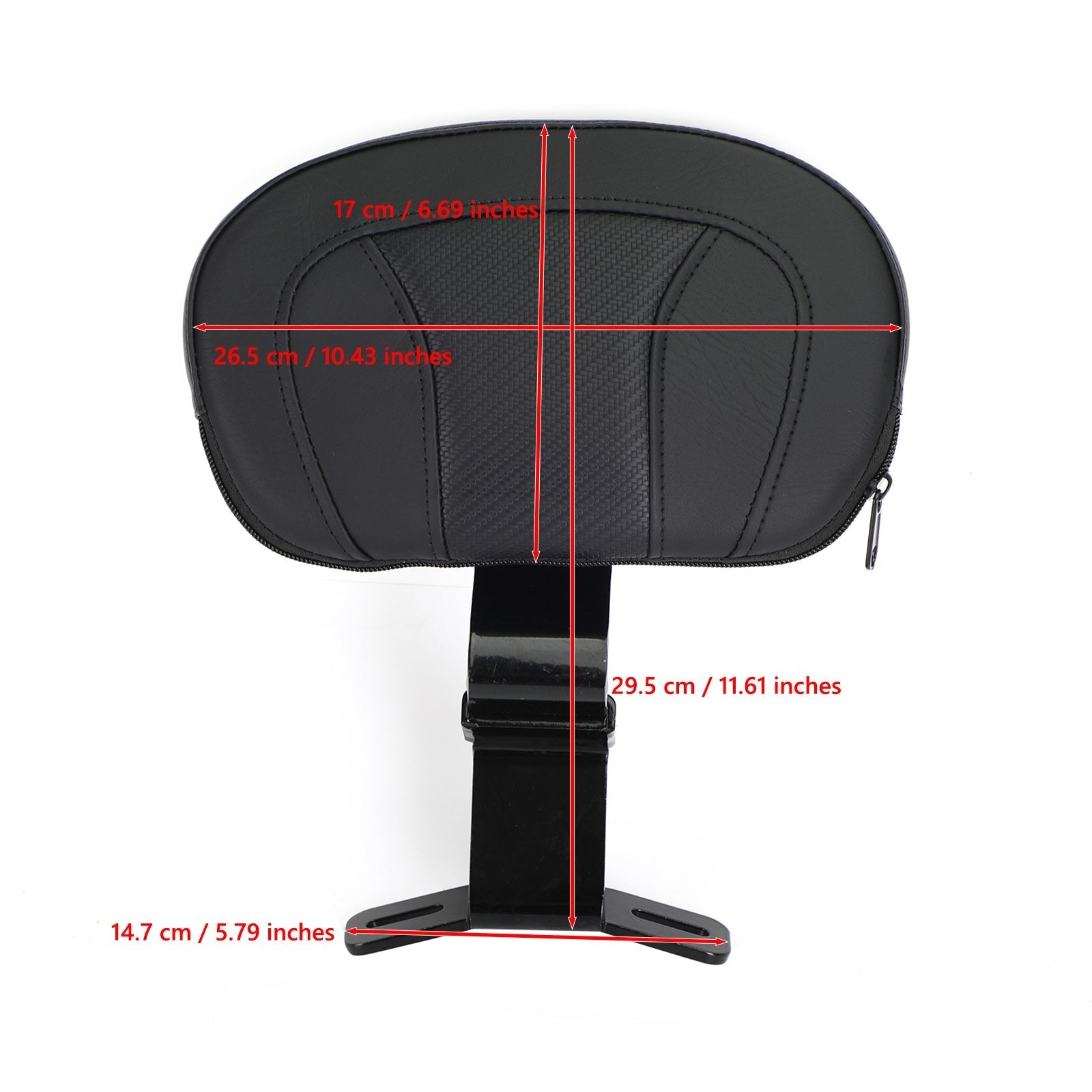 2009-2021 Touring CVO Street Glide Road King Driver Backrest pad Generic