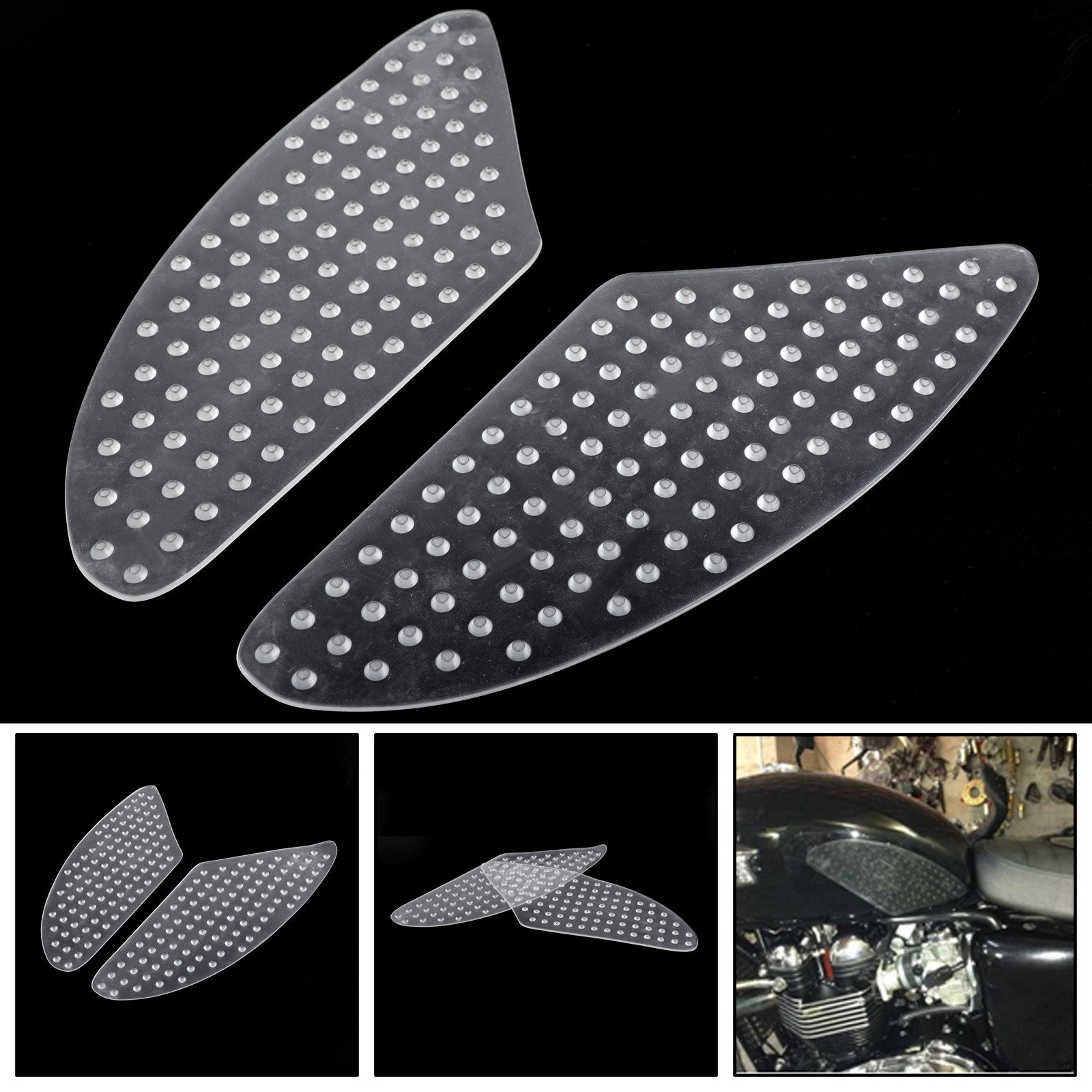 R1 Knee YAMAHA Pad R6 Protector Tank Side 2007-2008 Traction YZF 2008-2012 Grip