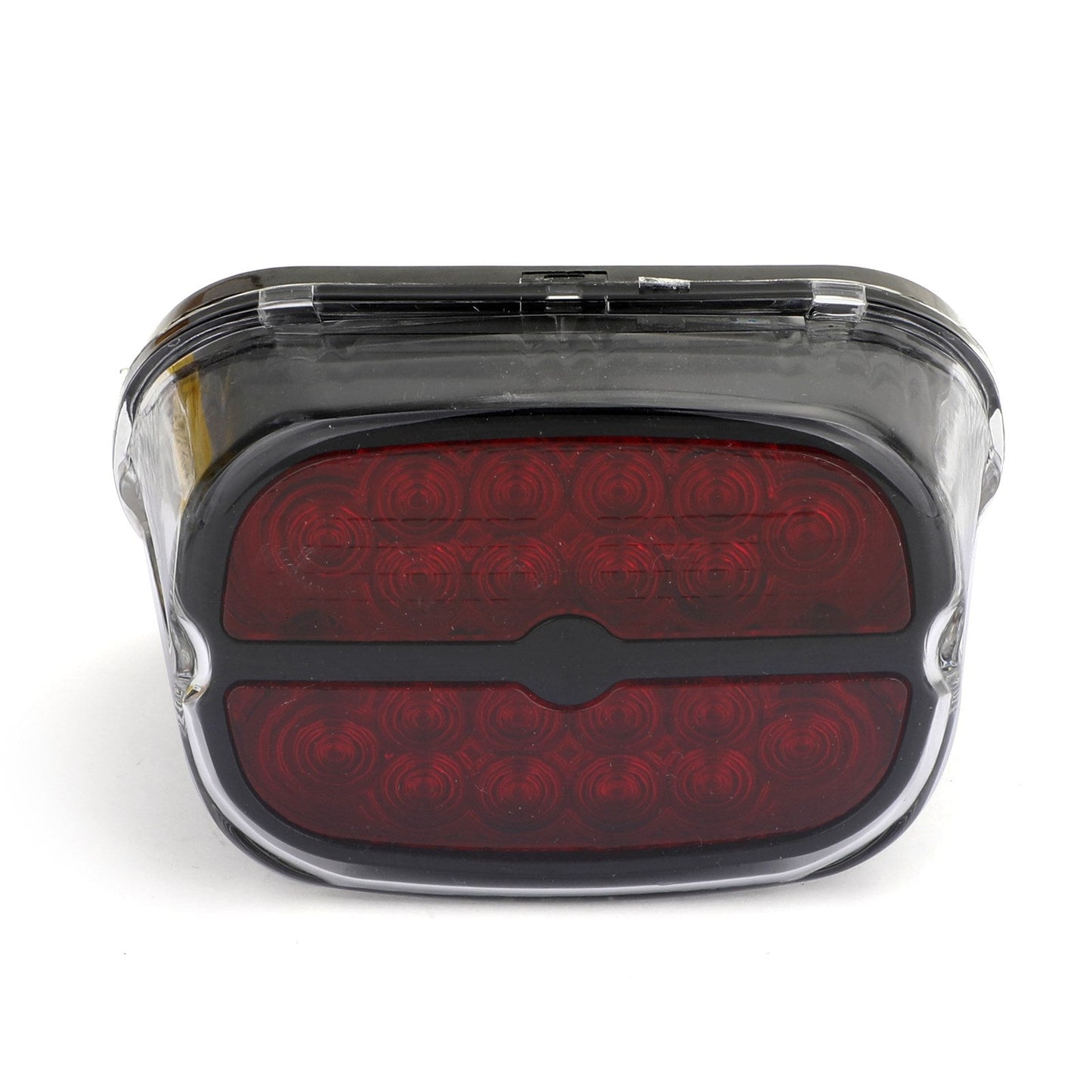 Road King Glide Fatboy Touring Black Red LED Tail Brake Light Lamp For