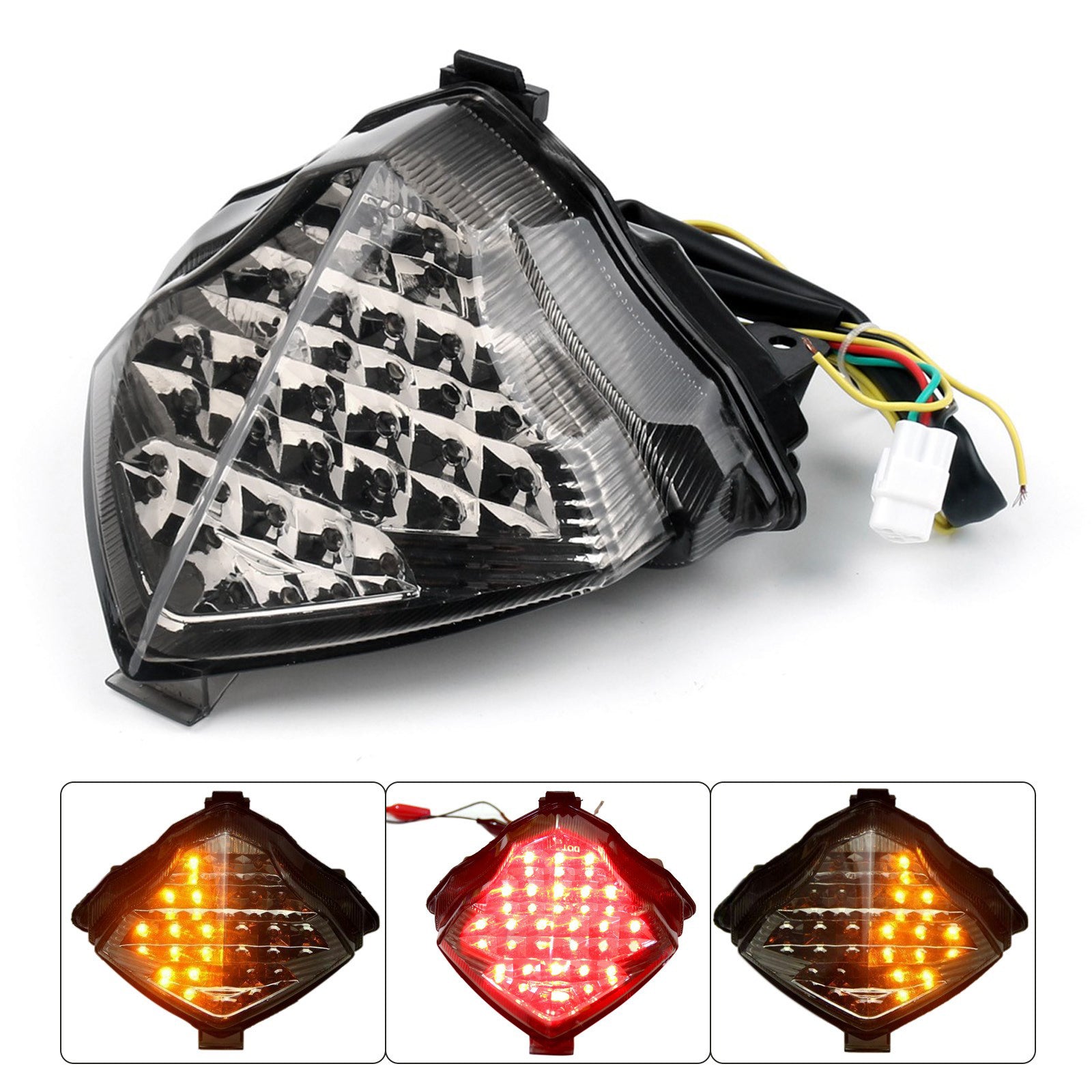 LED Tail Light With Turn Signal for Yamaha YZF R1 YZF-R1 2004-2006 2005 Generic