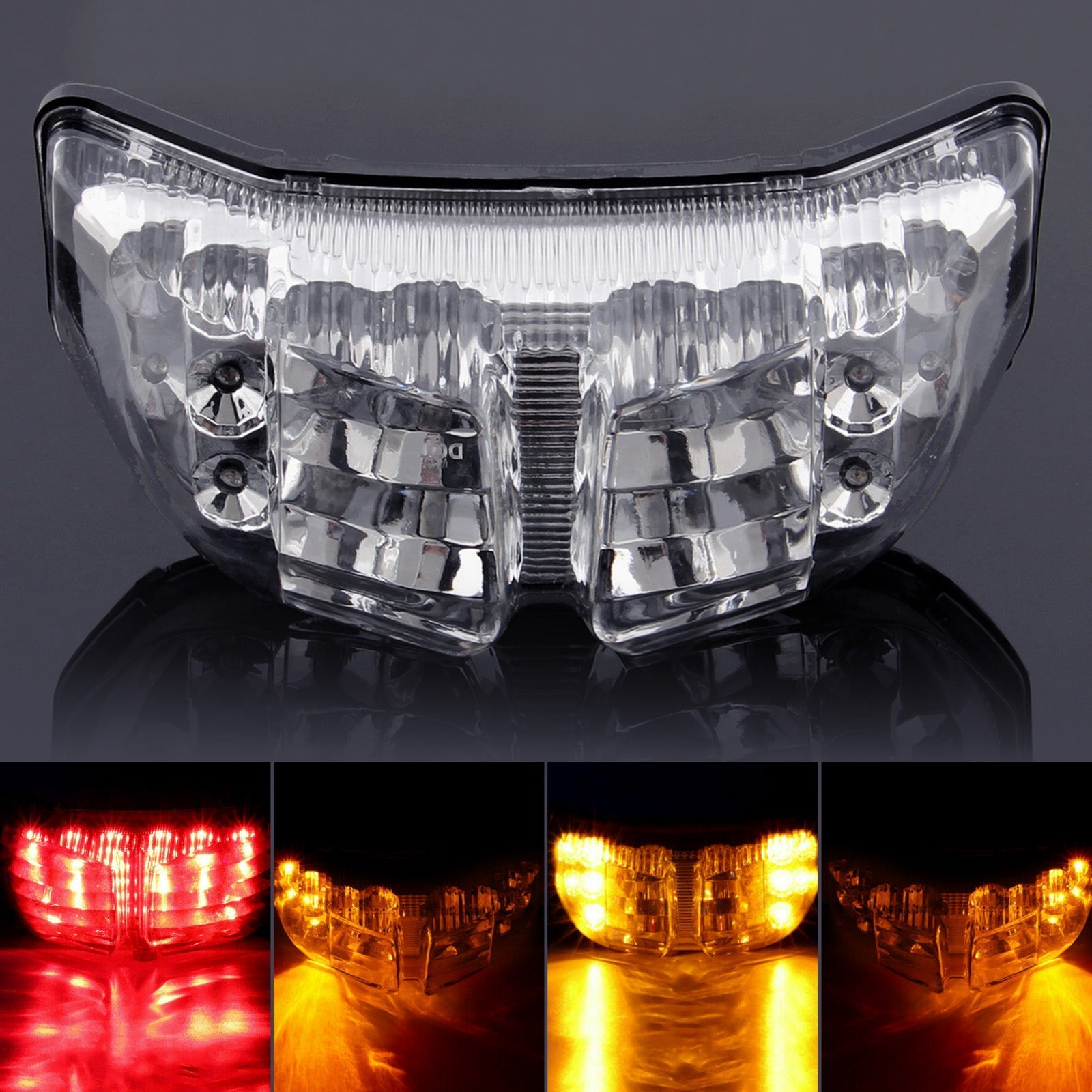 2006-2010 Yamaha FZ1000/FZ1/FZ1 Fazer Integrated LED TailLight Generic
