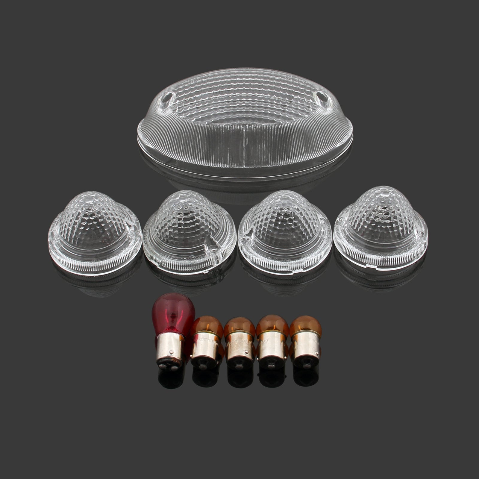 2002-2012 Triumph Bonneville T100 TailLight Turn Signals Cover Bulbs Generic