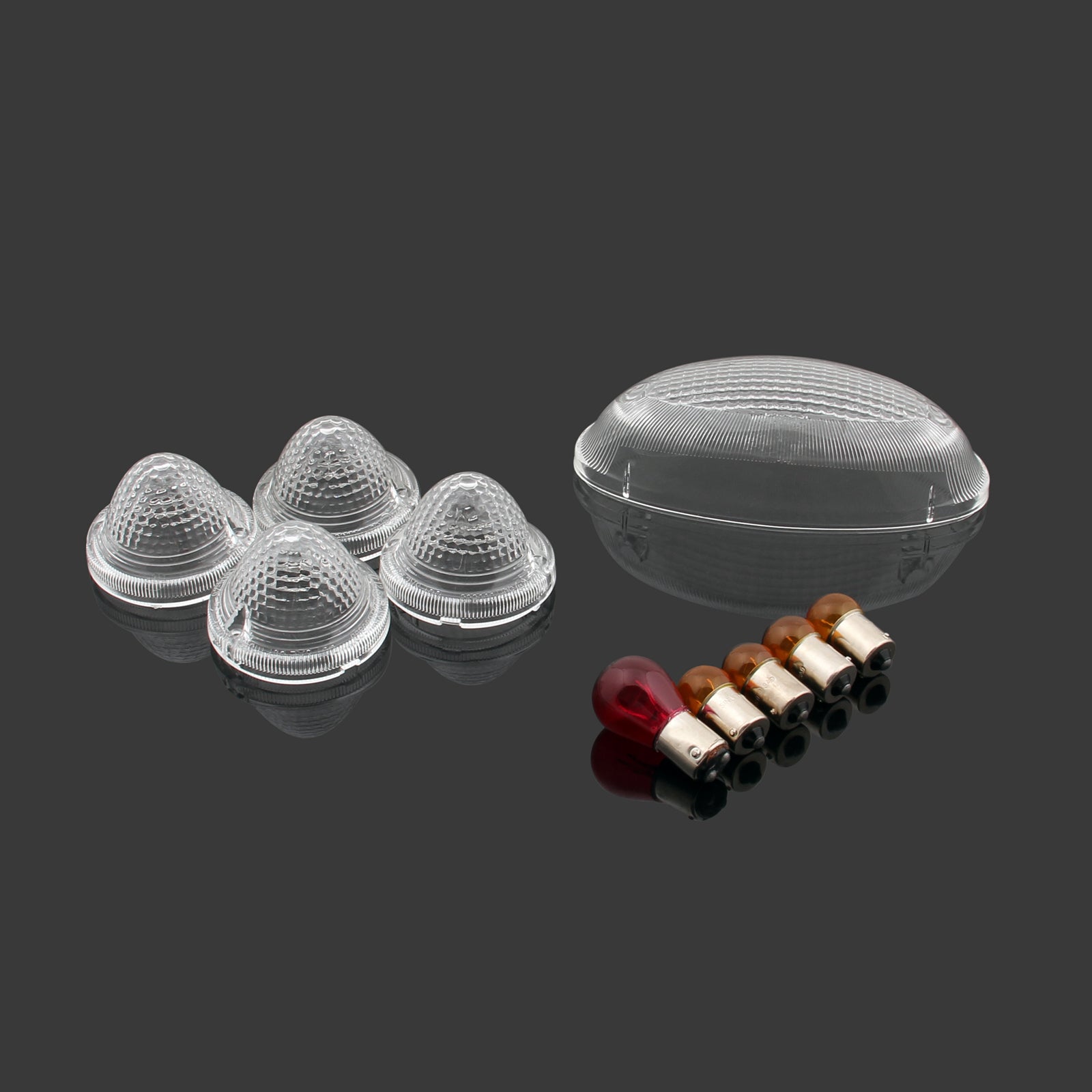 2009-2013 Triumph Bonneville SE TailLight Turn Signals Cover Bulbs Generic