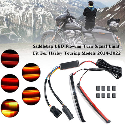 14-22 Road Glide FLHR CVO Saddlebag LED Flowing Turn Signal Light