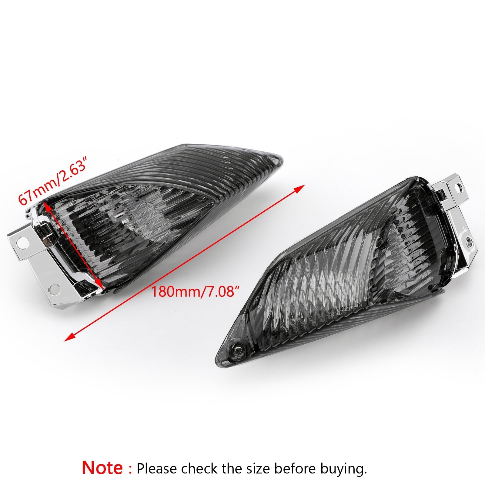 2009-2010 Suzuki GSXR1000 K9 Rear Turn Signals Lens Generic