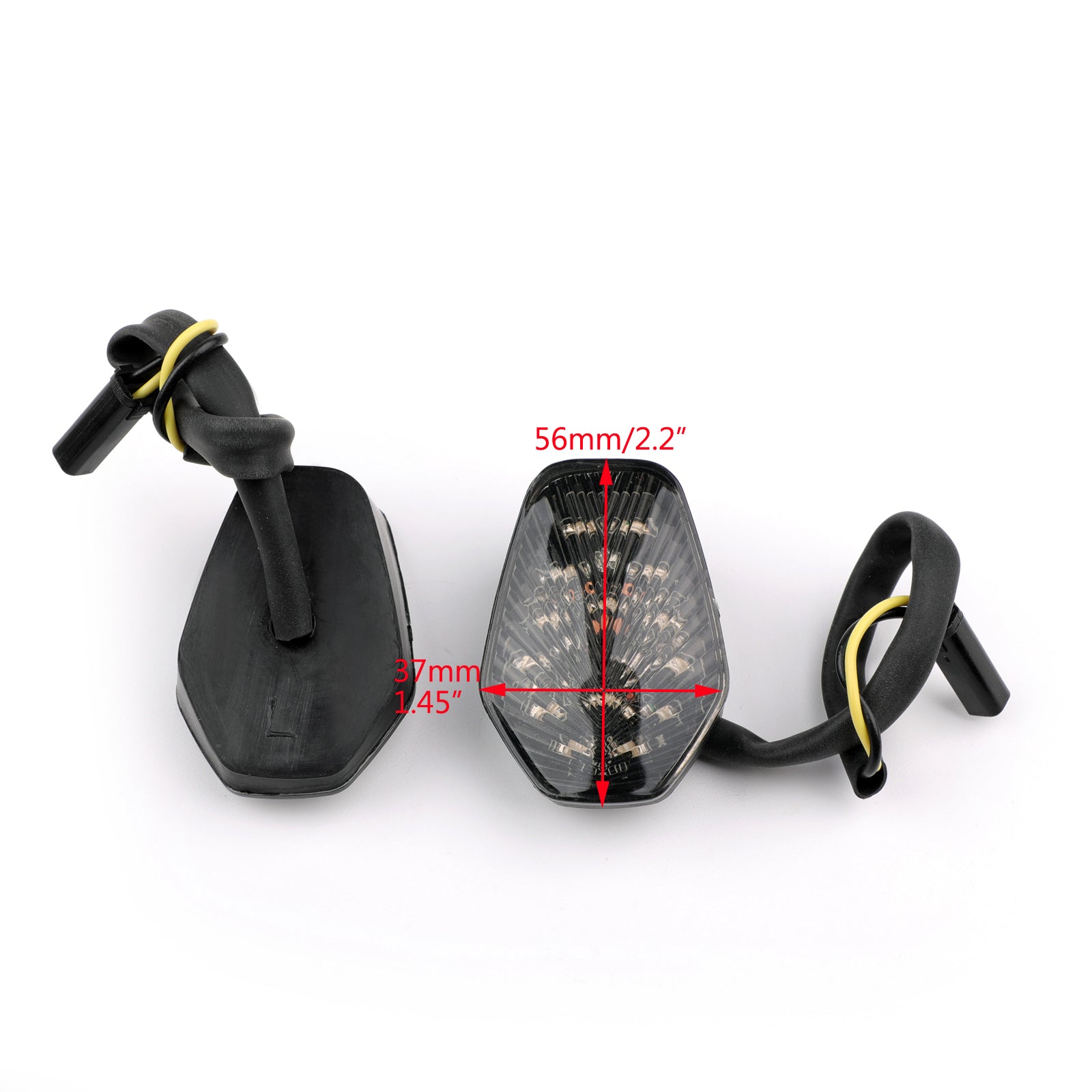 Flush Mount LED Euro Turn Signals for 2001-2005 Suzuki GSXR 600
