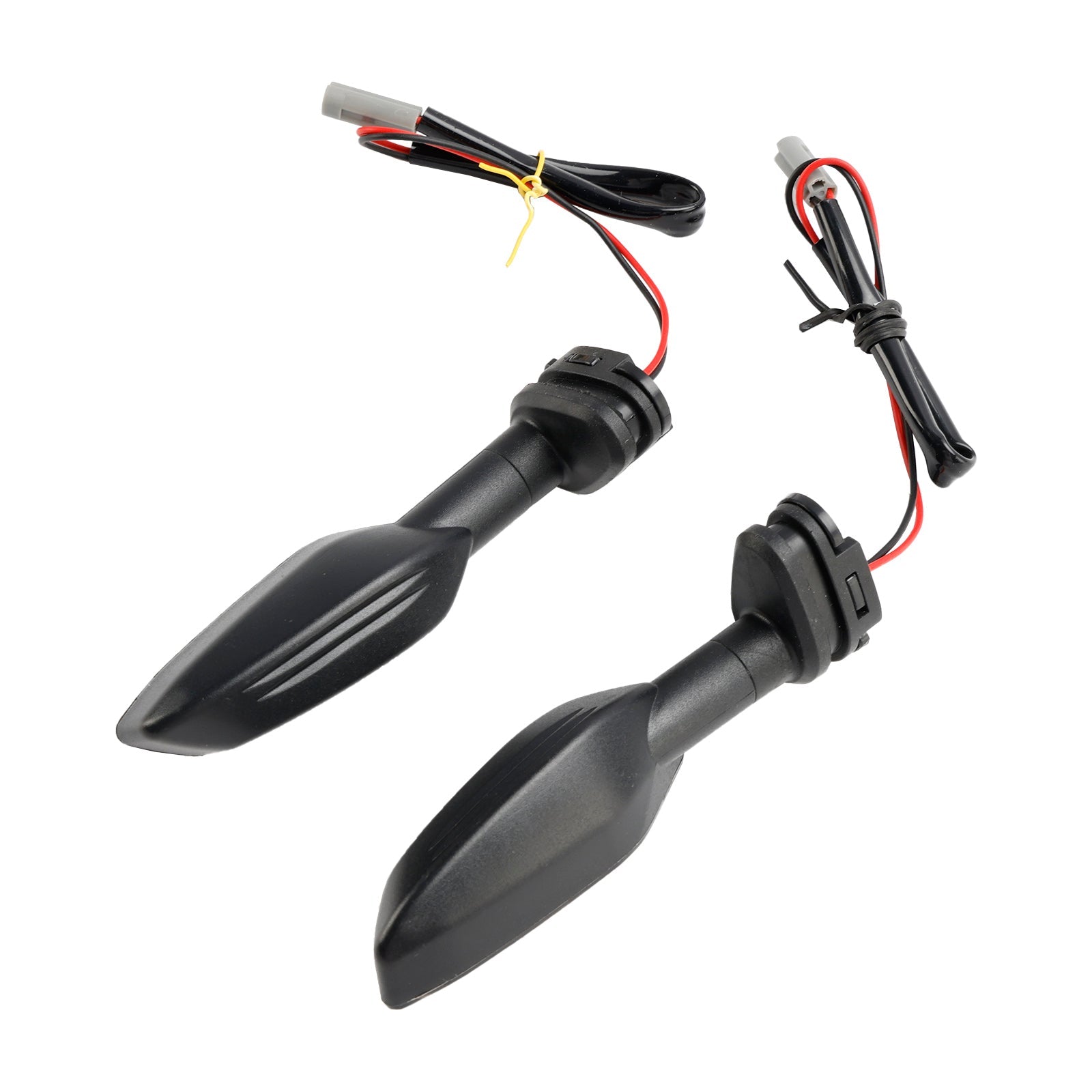 LED Turn Signal Lights Amber Indicator Lamps For Yamaha FZ6R 2009-2018
