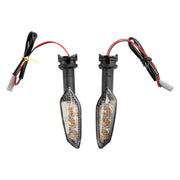 LED Turn Signal Lights Amber Indicator Lamps For Yamaha XJ6N 2009-2016