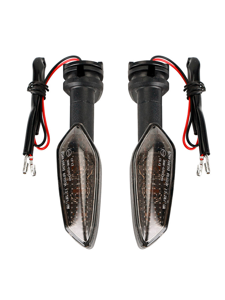 LED Turn Signal Lights Amber Indicator Lamps For Yamaha XJ6N 2009-2016