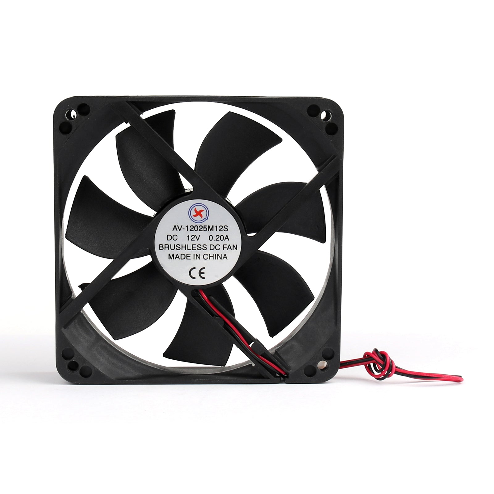 1Pcs DC Brushless Cooling PC Computer Fan 12V 12025s 120x120x25mm 0.2A 2 Pin