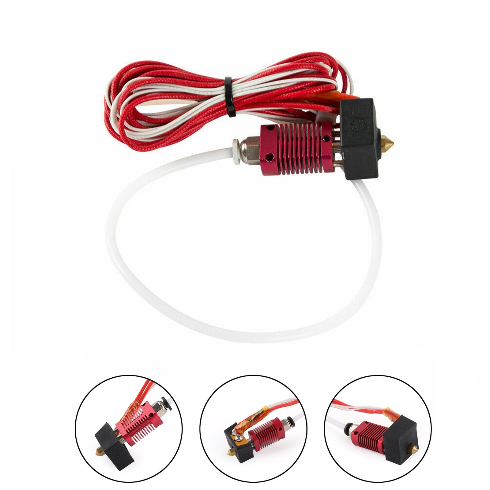3D Printer Upgrade Extruder Hot End Kit 12V fit for Creality 3D CR-10 CR-10S