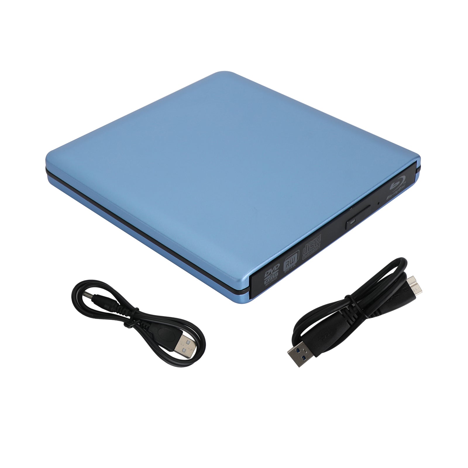 4K UHD Genuine Burner External USB 3.0 Super Slim DVD BD Recorder Drive Silver