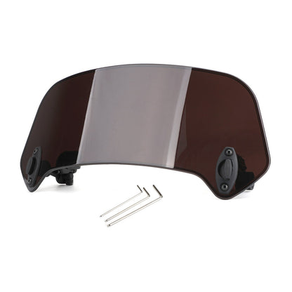 Universal Windshield Windscreen Extension Spoiler Wind Deflector Smoke