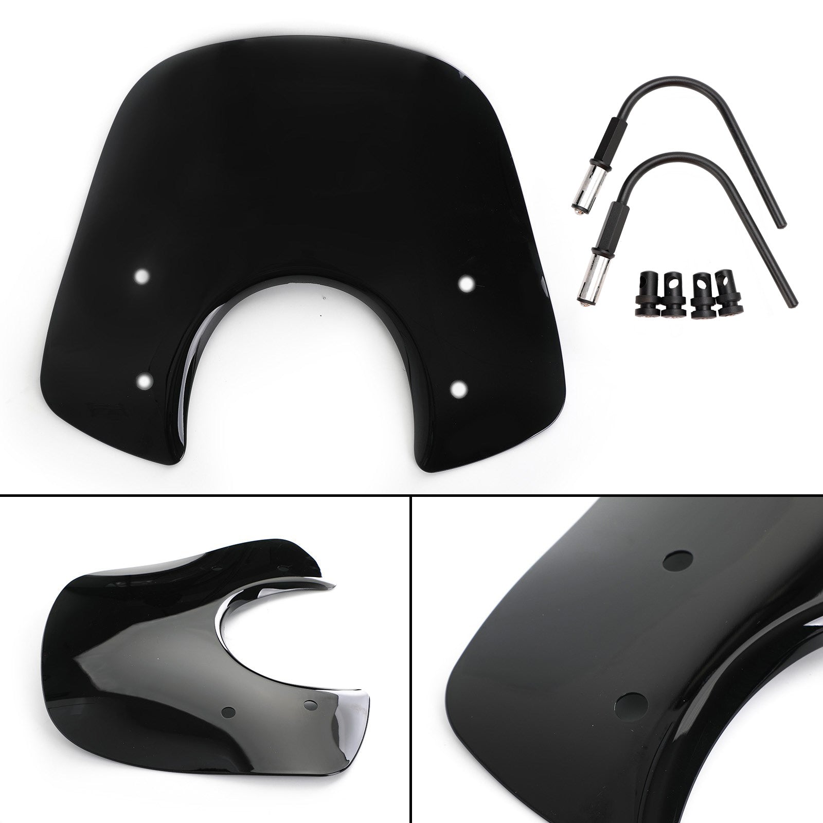 Windshield Windscreen fit for Vespa LX50 LX125 LX150 GT200 GTS250ie GTS300 Super Generic