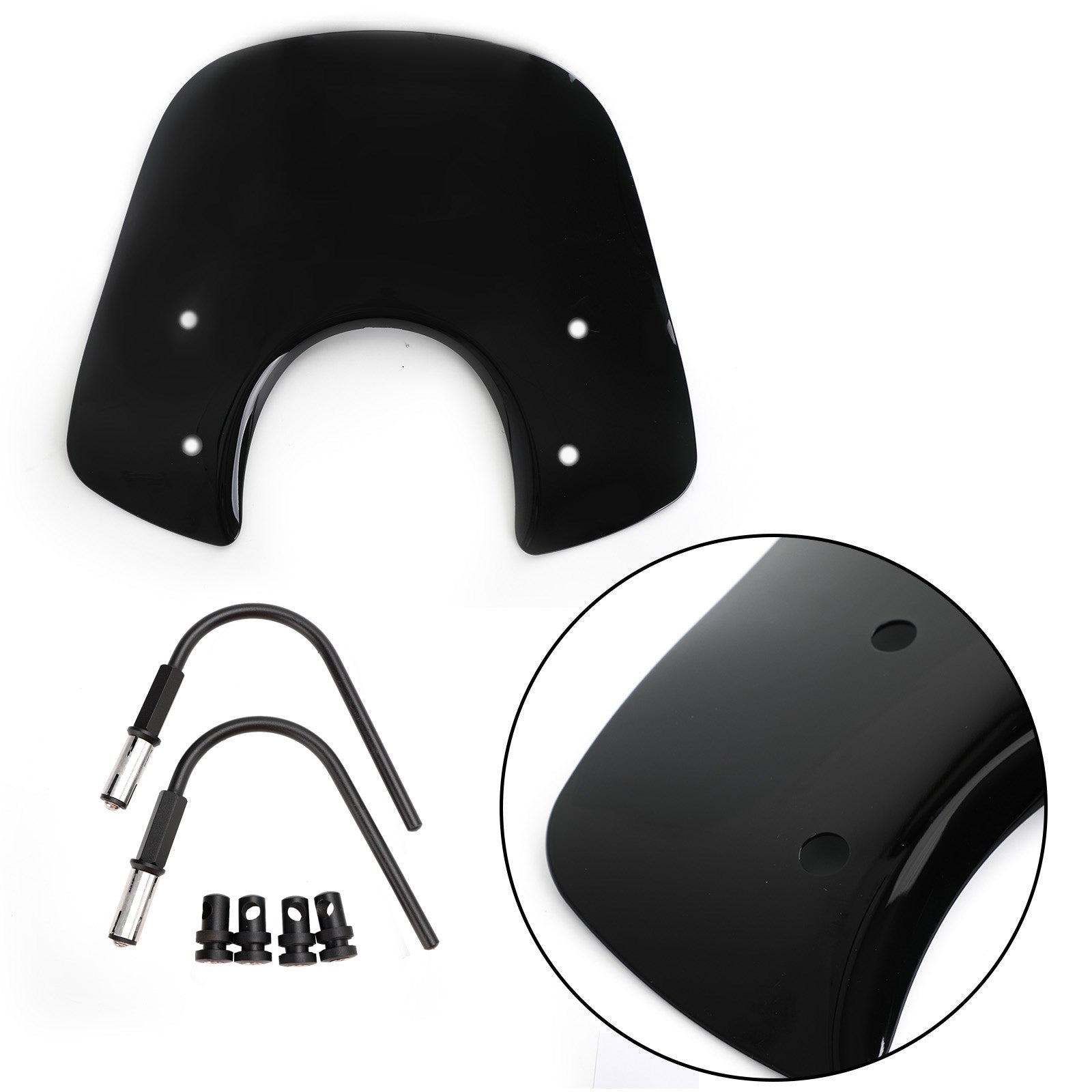 Windshield Windscreen fit for Vespa LX50 LX125 LX150 GT200 GTS250ie GTS300 Super Generic