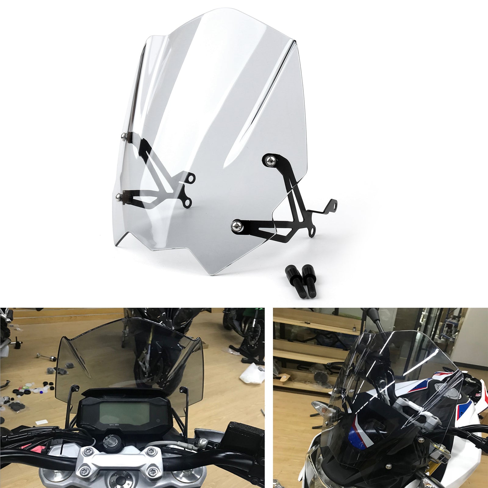 2017-2018 BMW G310R New Motobike ABS Plastic Windshield Windscreen Generic