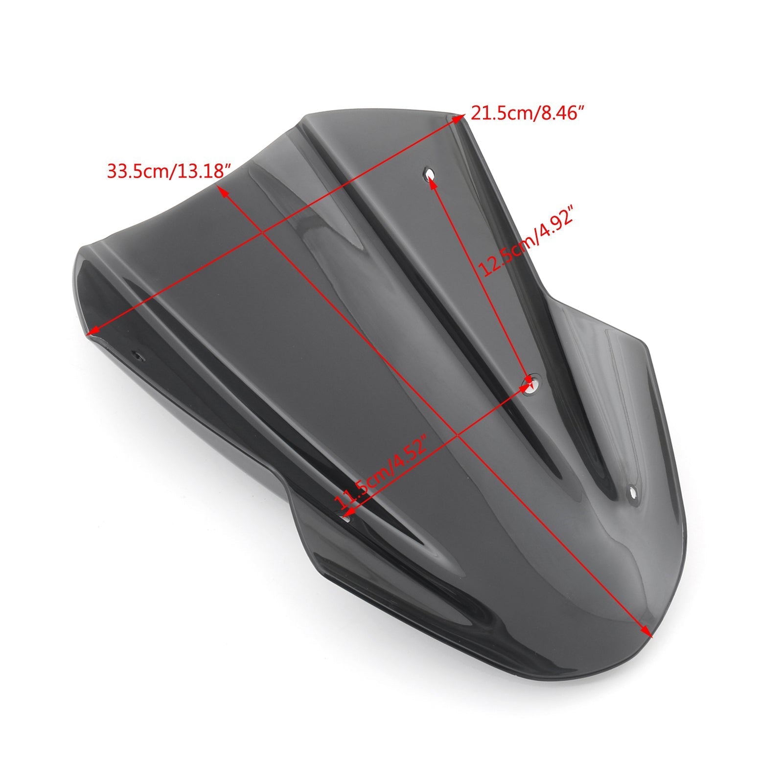 2017-2018 Kawasaki Z650 ABS Windshield Screen Windscreen with Bracket