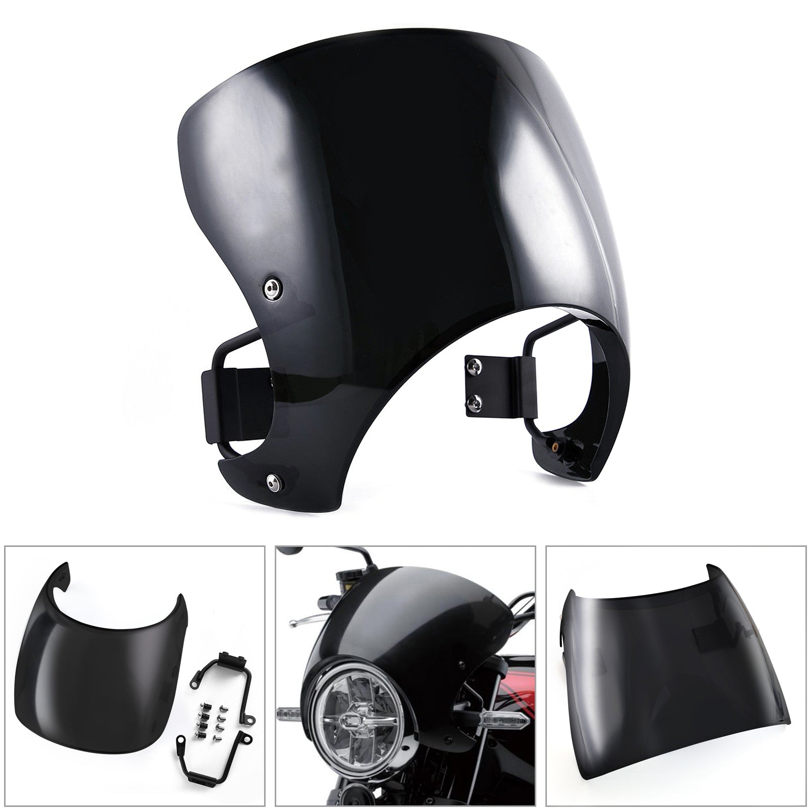 2018 Kawasaki Z900RS ABS Windscreen Windshield Cafe Racer Wind Protector for Generic