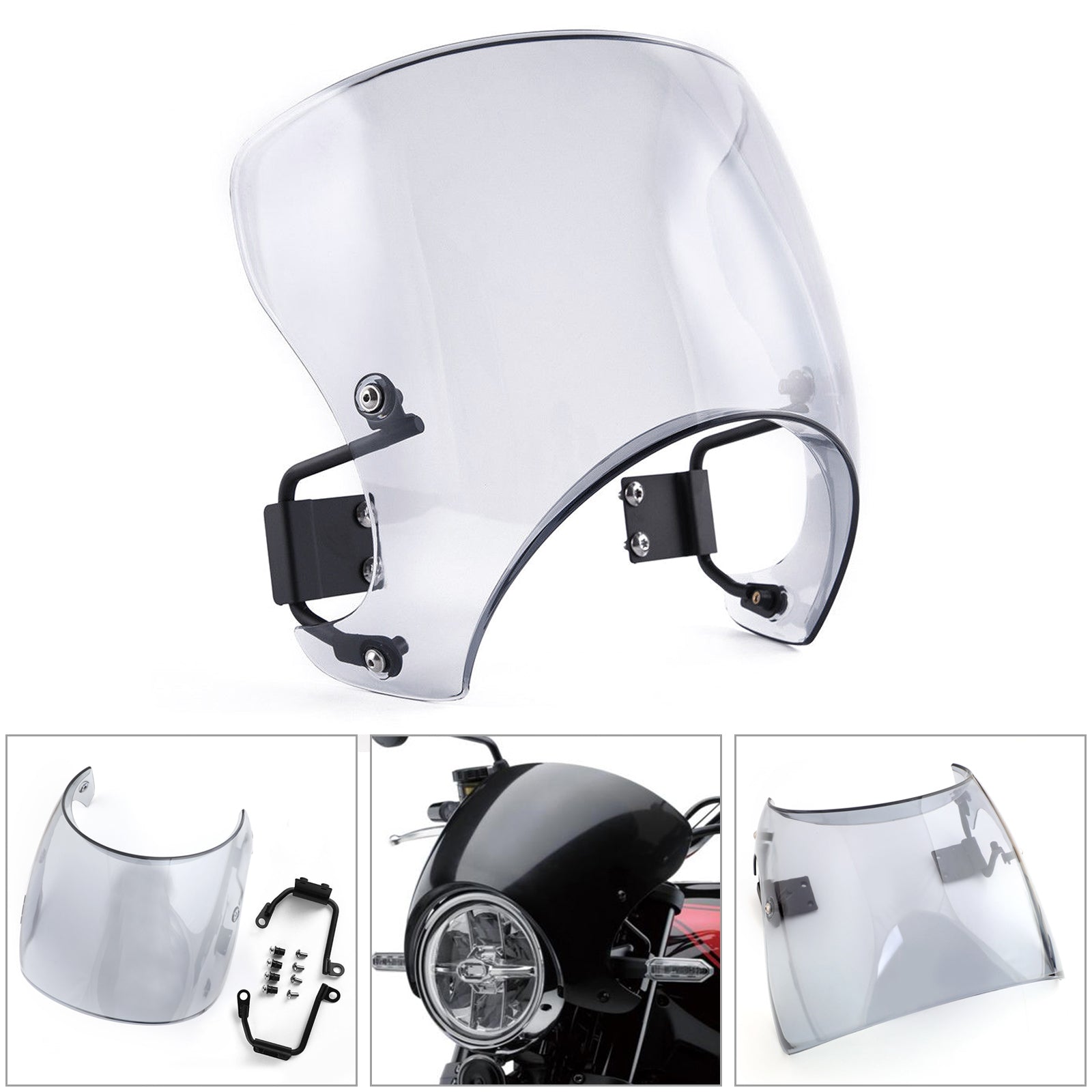 2018 Kawasaki Z900RS ABS Windscreen Windshield Cafe Racer Wind Protector for Generic