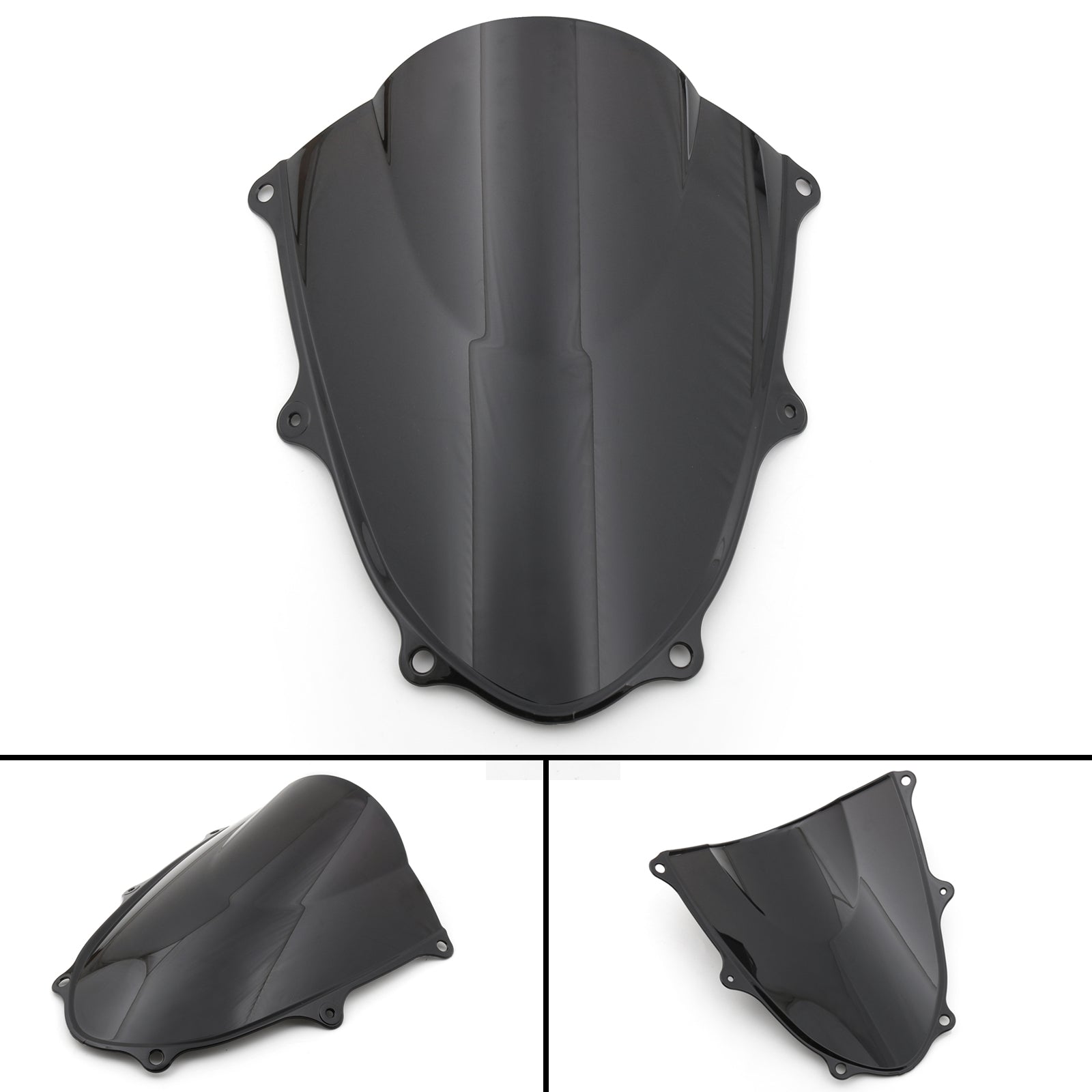 2017-2022 Suzuki GSXR 1000 GSXR1000 K17 Windshield WindScreen For Black Generic